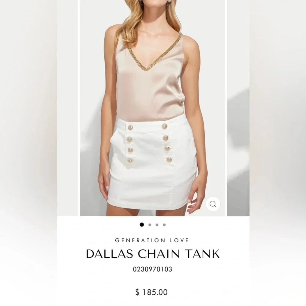 Generation Love DALLAS CHAIN TANK - Picture 4 of 7